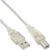 Image de InLine USB A   USB B (0.50 m, USB 2.0), Câble USB