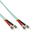 Image de InLine Câble à fibre optique duplex ST/ST 50/125um OM3 20m (20 m), Câble réseau