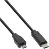 Image de InLine Câble USB 2.0 (0.50 m, USB 2.0), Câble USB