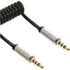 Image de InLine Slim Audio Spiral Cable Jack 3 (1 m, Câble AUX), Câble audio