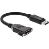 Image de InLine DisplayPort   DisplayPort (0.20 m), Câble vidéo, Noir