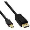 Image de InLine Mini DP zu (1.50 m), Câble vidéo, Noir