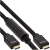 Image de InLine HDMI (Typ A)   HDMI (Typ A) (25 m), Câble vidéo, Noir