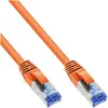 Image de InLine 3 m Cat6a S/FTP (S-STP) Câble réseau orange (76803O) (S/FTP, CAT6a, 3 m), Câble réseau