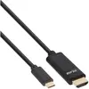 Image de InLine Câble d'affichage USB (2 m), Câble vidéo, Noir