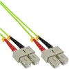 Image de InLine Câble duplex à fibre optique SC/SC 50/125um OM5 3m (3 m), Câble réseau