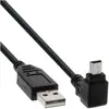 Image de InLine USB A   USB Mini B (0.30 m, USB 2.0), Câble USB