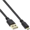 Image de InLine Câble plat Micro-USB 2.0 (0.30 m, USB 2.0), Câble USB