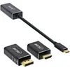 Image de InLine Kit de conversion d'écran 6 en 1 (DP, 20 cm), Adaptateur données + vidéo, Noir