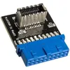 Image de GENERIQUE Nom : Adaptateur USB 3.0 interne vers USB 3.1 interne pour carte mère