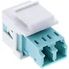 Image de InLine FO keystone snap-in coupling blanc (Module Keystone), Réseau : accessoires