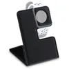 Image de Support InLine® pour Apple Watch pour bureau / tablette, noir, pliable
