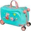 Image de Undercover Trolley-Koffer Rutscher Peppa Pig, Valise, Multicolore, Vert