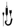 Image de EPOS | SENNHEISER USB-ED CC 01 MS - Câble pour casque micro - USB mâle pour EasyDisconnect mâle - 1.61 m - bobiné, contrôle à distance à 4 boutons