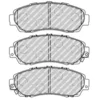 Image de 4 Plaquettes De Frein Ferodo Fdb4161