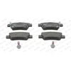 Image de 4 Plaquettes De Frein Ferodo Fdb4233