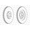 Image de 1 Disque De Frein Ferodo Ddf1661c-1