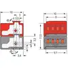 Image de Wago Micro Bus System connecting Terminal - 243-211 [50 Pieces]