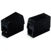 Image de Wago, Connecteur pour câble, 224 Connecteur pour luminaire, fiche, 24A, noir, 0.5 2.5 mm²
