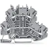 Image de Wago BORNE PASSAGE 2 ETAGES 2,5MM2 PH/PH, Accessoires électroniques + boîtier, Gris