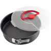 Image de Dr. Oetker Moule à charnière avec couvercle de transport, Moule à gâteau, Gris