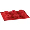 Image de Moule à kougelhofs 6 empreintes 30 cm Dr.Oetker Flexxibel Love