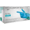 Image de Ampri, Gants de protection, Gants à usage unique Med Comfort Blue taille L bleu Nitrile EN 374, EN 455 EPI catégorie III (L)