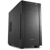 Image de Sharkoon S1000 - Tour - micro ATX - panneau latéral fenêtré (acrylique) - pas d'alimentation - noir - USB/Audio