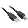 Image de Sharkoon USB 2.0 A auf B (1 m, USB 2.0), Câble USB