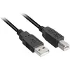 Image de Sharkoon USB 2.0 A auf B (5 m, USB 2.0), Câble USB