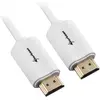 Image de Sharkoon HDMI (Typ A)   HDMI (Typ A) (2 m), Câble vidéo, Blanc