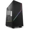 Image de Sharkoon RGB Flow (ATX, mATX, Mini-ITX), Boîtier PC, Noir