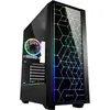 Image de Sharkoon RGB LIT 100 (ATX, mATX, Mini-ITX), Boîtier PC, Noir