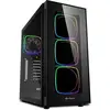 Image de Sharkoon TG6 RGB (ATX, mATX, Mini-ITX), Boîtier PC, Noir