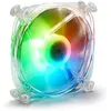 Image de Sharkoon Ventilateur de boitier Shark Disc RGB - 12cm (Transparent)