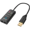 Image de Sharkoon 4044951034215 Carte audio 7.1 canaux USB (USB), Carte son, Noir