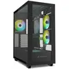 Image de Sharkoon Rebel C60 RGB ATX Noir (ATX, mATX, Mini-ITX), Boîtier PC, Noir