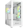 Image de Sharkoon Rebel C60 RGB ATX Blanc (ATX, mATX, Mini-ITX), Boîtier PC, Blanc