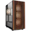 Image de Sharkoon Rebel C70G (ATX, Mini-ITX), Boîtier PC, Marron, Noir