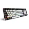 Image de Sharkoon SGK50 S2 wh Gateron Yellow FR (DE, Filaire, Sans fil), Clavier, Blanc