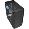 Image de Sharkoon AK2 RGB Noir ATX (ATX, mATX, Mini-ITX), Boîtier PC, Noir