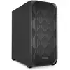 Image de Sharkoon AK3 Black ATX (noir) (ATX, mATX, Mini-ITX), Boîtier PC, Noir