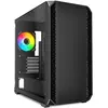 Image de Sharkoon MK2 RGB Black mATX (noir) (mATX, Mini-ITX), Boîtier PC, Noir