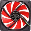 Image de Xilence Red Wing 120 PWM (120 mm, 1x), Ventilateur PC, Noir, Rouge