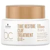 Image de Schwarzkopf Professional BC Bonacure Shampoing micellaire Time Restore Soin Clay Treatment Q10+ Masque cheveux 1000 ml