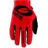 Image de Oneal Matrix Stacked Gants Motocross, rouge, taille M pour Hommes