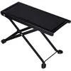 Image de BSX 536500 Repose-pied pour guitare hauteur réglable 12-23cm - Noir