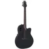 Image de Ovation 2078Tx-5-G Pro Elite Tx Deep Contour Cutaway Black Textured Folk électro