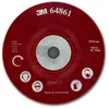 Image de Plateau rigide bombé rouge D125mm - 3M - P64861