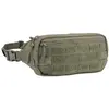 Image de Mil-tec, Sac banane, Fanny Pack MOLLE OD Green, Vert